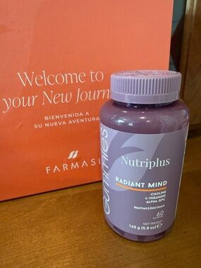 Nutriplus Radiant Mind Gummies - Peach & Melon